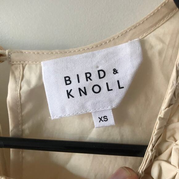 Bird & Knoll Freja Dress size XS NEW WITHOUT TAGS Coconut Cream $365 - Picture 5 of 13